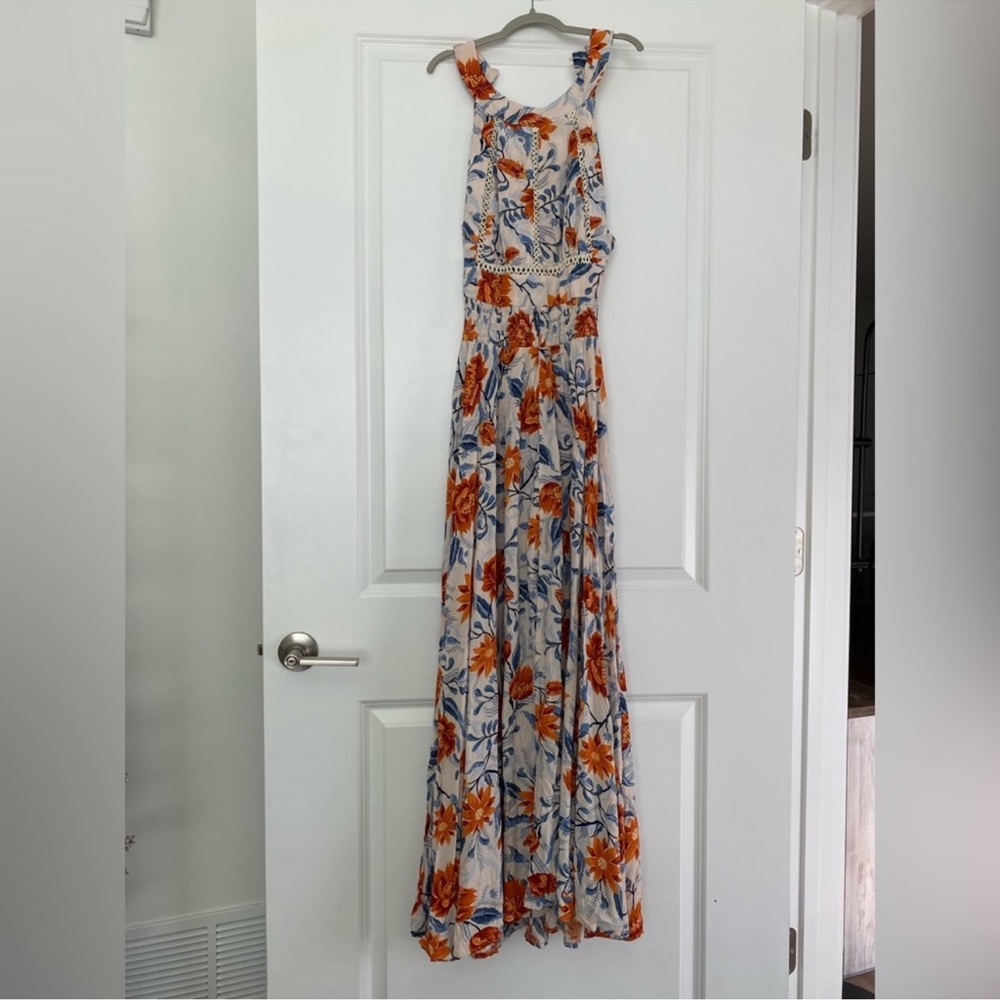 Anthropologie x Abel the Label
 ocean breeze backless dress